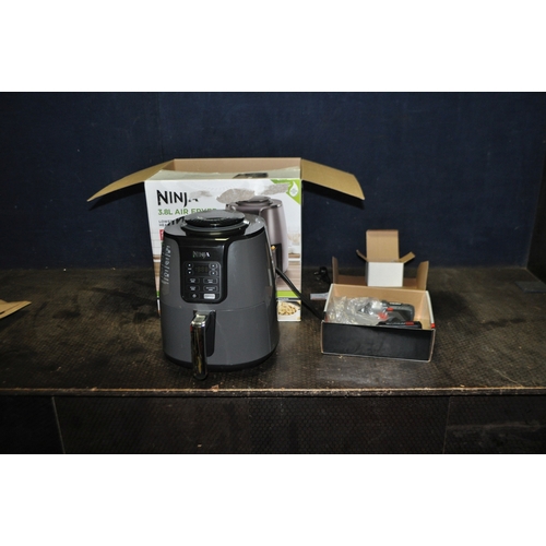 90 - A NINJA AIR FRYER with original box, 3.8ltr capacity and an Ozito 18v cordless drill driver with ori... 