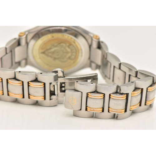 455 - A GENTS 'GUCCI' WRISTWATCH, quartz movement, round dial signed 'Gucci', baton markers, date aperture... 