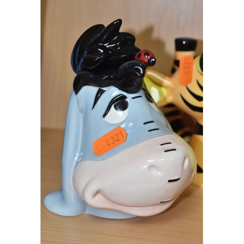 819 - FOUR CARDEW DESIGN DISNEY SHOWCASE COLLECTION 'WINNIE THE POOH' NOVELTY TEAPOTS, comprising a Cardew... 