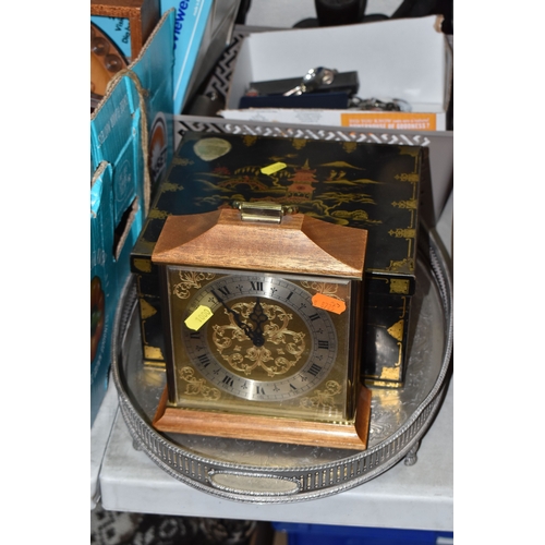 1000 - EIGHT BOXES AND LOOSE MISCELLANEOUS ITEMS to include a quantity of carved animals mostly from Africa...
