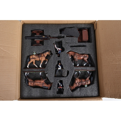 27 - A BOXED DICKIE SCHUCO DISTLER FIGUREN 1815 PRUSSIAN HORSE ARTILLERY SET, numbered PRHAS01-8730075, m... 