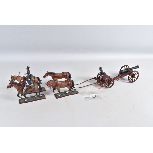27 - A BOXED DICKIE SCHUCO DISTLER FIGUREN 1815 PRUSSIAN HORSE ARTILLERY SET, numbered PRHAS01-8730075, m... 