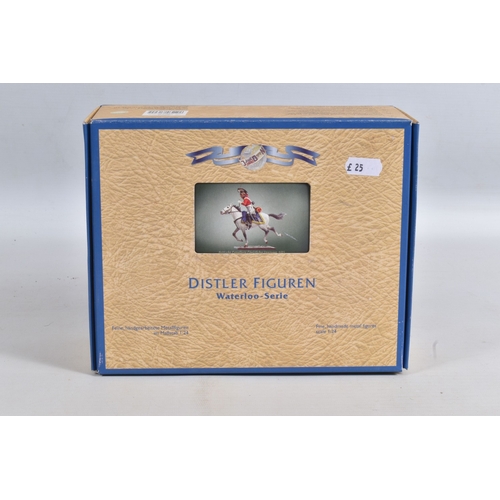 30 - THREE BOXED 1:24 SCALE DICKIE SCHUCO DISTLER FIGUREN WATERLOO SERIES CAST FIGURES, to include Prussi... 