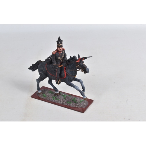30 - THREE BOXED 1:24 SCALE DICKIE SCHUCO DISTLER FIGUREN WATERLOO SERIES CAST FIGURES, to include Prussi... 