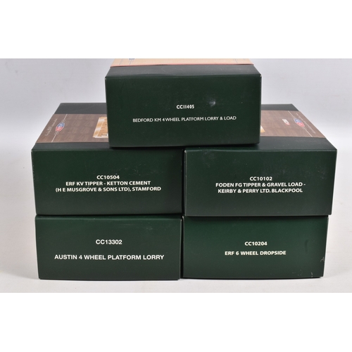 37 - A SELECTION OF BOXED CORGI 1:50 SCALE DIECAST MODEL LORRYS AND TANKERS, models include a ERF KV Tipp... 