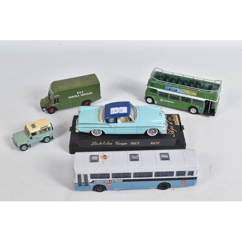 41 - A QUANTITY OF MAINLY BOXED DIECAST AND PLASTIC VEHICLES, to include Oxford Diecast, Matchbox Models ... 