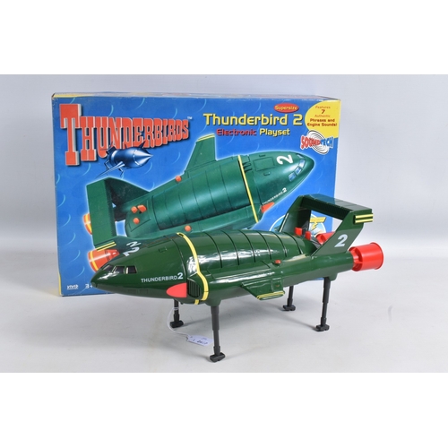 49 - A BOXED VIVID IMAGINATIONS THUNDERBIRD 2 ELECTRONIC PLAYSET, No.52876, not tested but appears comple... 