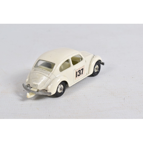 53 - A BOXED DINKY TOYS CADILLAC 62, No.147, metallic aqua blue with white interior, spun hubs and white ... 