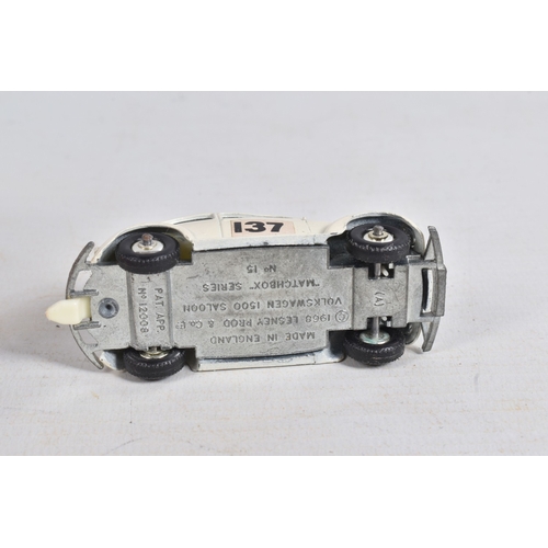 53 - A BOXED DINKY TOYS CADILLAC 62, No.147, metallic aqua blue with white interior, spun hubs and white ... 