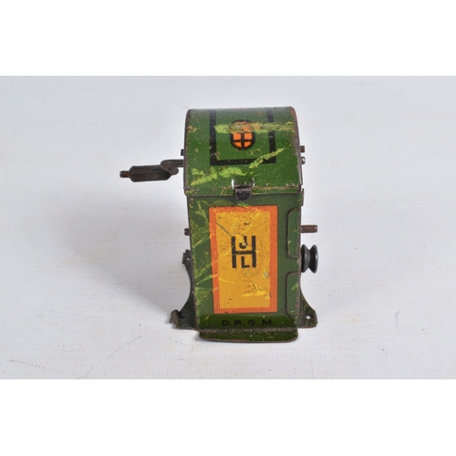 58 - AN UNBOXED HESS DYNAMOBIL, hand turned dynamo, appears complete and in working order, some paint los... 