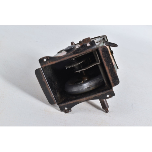 58 - AN UNBOXED HESS DYNAMOBIL, hand turned dynamo, appears complete and in working order, some paint los... 