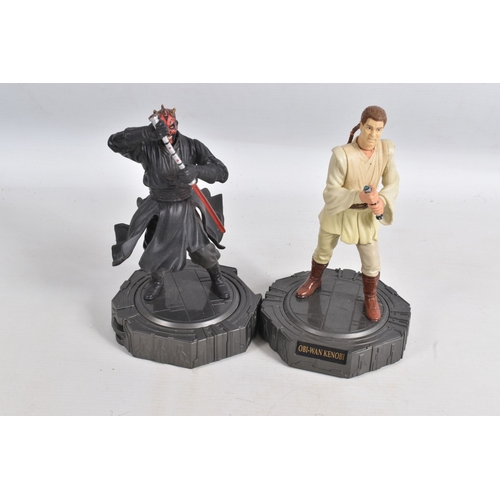 61 - A QUANTITY OF ASSORTED TOYS AND GAMES, to include a quantity of 1980's and 1990's Star Wars figures,... 