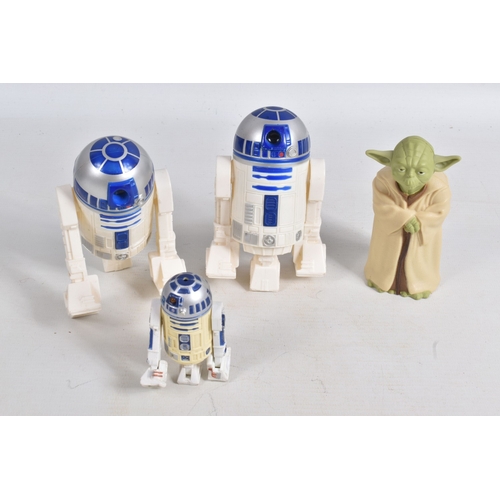 61 - A QUANTITY OF ASSORTED TOYS AND GAMES, to include a quantity of 1980's and 1990's Star Wars figures,... 