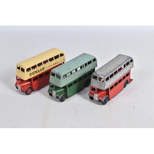 63 - A QUANTITY OF MAINLY UNBOXED CORGI AND DINKY TOYS BUS AND COACH MODELS, to include Corgi B.M.M.O Mid... 