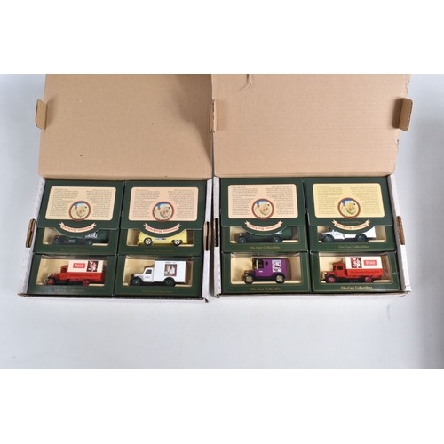 64 - TWO TRAYS OF BOXED DIECAST LLEDO MODEL VEHICLES AND SETS, some of the models include a Days Gone 198... 