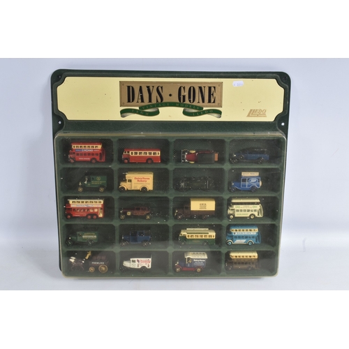 70 - ONE TRAY AND SHOP DISPLAY CASE OF BOXED AND UNBOXED LLEDO DAYS GONE MODELS, included is a covered pl... 