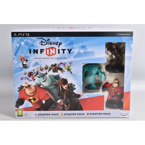88 - A BOXED PS3 DISNEY INFINITY STARTER PACK, boxes opened but complete with disc still sealed