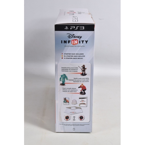 88 - A BOXED PS3 DISNEY INFINITY STARTER PACK, boxes opened but complete with disc still sealed