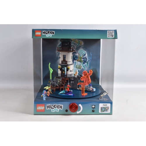 89 - A LEGO STORE DISPLAY FOR HIDDEN SIDE 'THE LIGHTHOUSE OF DARNESS', reference 70431, plastic display c... 