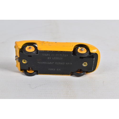 90 - AN UNBOXED MATCHBOX GRAND PRIX RACE SET, No.G-4, complete correct contents, Dodge Wreck Truck, No.13... 