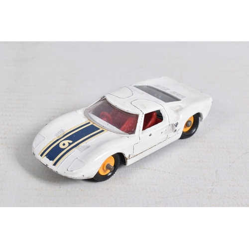 90 - AN UNBOXED MATCHBOX GRAND PRIX RACE SET, No.G-4, complete correct contents, Dodge Wreck Truck, No.13... 