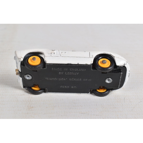 90 - AN UNBOXED MATCHBOX GRAND PRIX RACE SET, No.G-4, complete correct contents, Dodge Wreck Truck, No.13... 