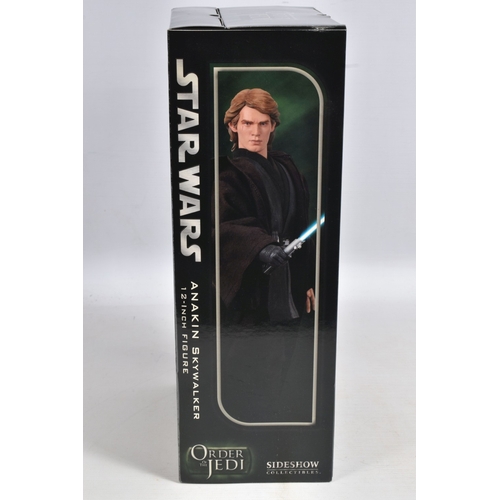 104 - A BOXED SIDESHOW COLLECTIBLES 12 INCH STAR WARS ORDER OF THE JEDI ANAKIN SKYWALKER FIGURE, no. 2119,... 