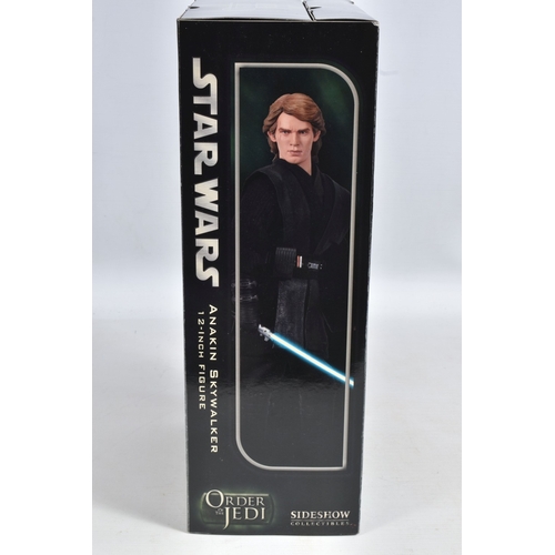 104 - A BOXED SIDESHOW COLLECTIBLES 12 INCH STAR WARS ORDER OF THE JEDI ANAKIN SKYWALKER FIGURE, no. 2119,... 