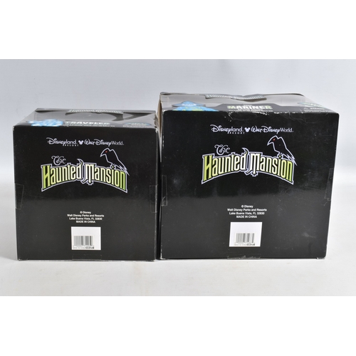 109 - SIX BOXED DISNEY THEME PARK EDITION HAUNTED MANSION ACTION FIGURES, to include The Mariner, Traveler... 