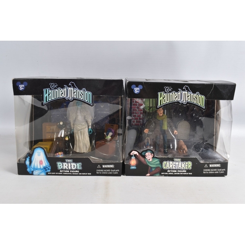 109 - SIX BOXED DISNEY THEME PARK EDITION HAUNTED MANSION ACTION FIGURES, to include The Mariner, Traveler... 
