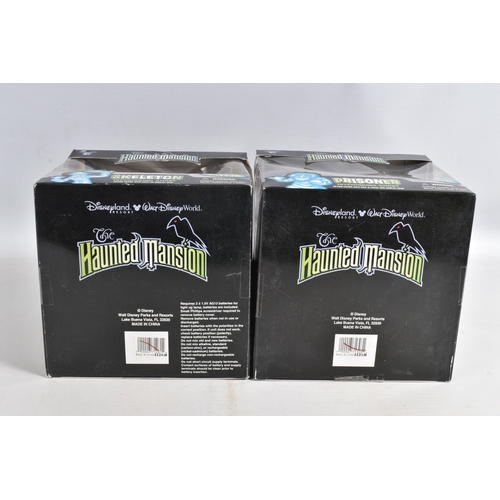 109 - SIX BOXED DISNEY THEME PARK EDITION HAUNTED MANSION ACTION FIGURES, to include The Mariner, Traveler... 