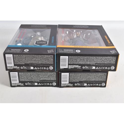 114 - TWELVE BOXED HASBRO STAR WARS THE BLACK SERIES FIGURES, to include a 'Jedi: Survivor'  Dagan Gera G1... 