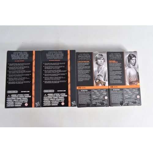 114 - TWELVE BOXED HASBRO STAR WARS THE BLACK SERIES FIGURES, to include a 'Jedi: Survivor'  Dagan Gera G1... 