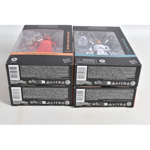 115 - TWELVE BOXED HASBRO TV SERIES STAR WARS THE BLACK SERIES ACTION FIGURES, to include two  'The Mandal... 