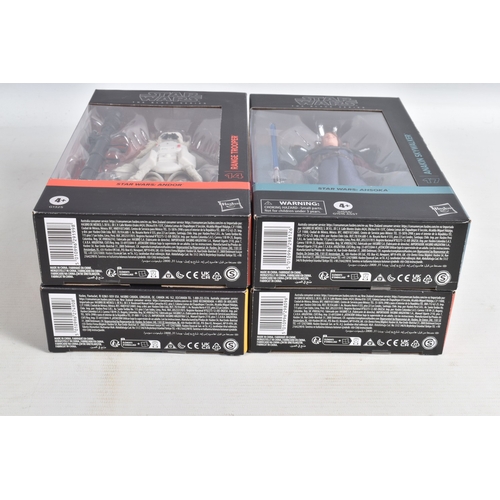 115 - TWELVE BOXED HASBRO TV SERIES STAR WARS THE BLACK SERIES ACTION FIGURES, to include two  'The Mandal... 
