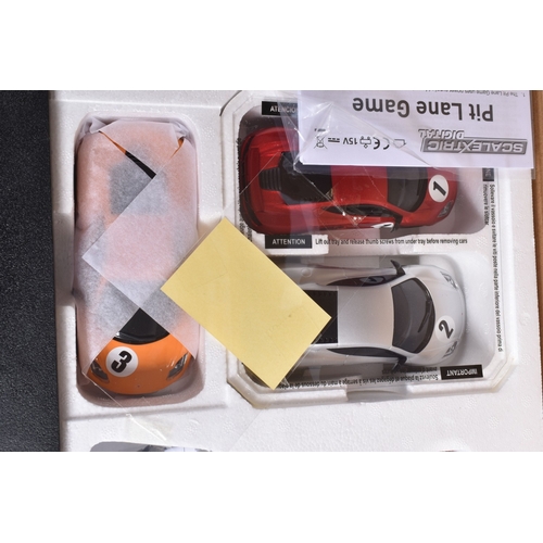 119 - A BOXED HORBY SCALEXTRIC DIGITAL PITSTOP CHALLENGE SET, C1296, set appears new with all parts sealed... 