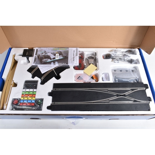 119 - A BOXED HORBY SCALEXTRIC DIGITAL PITSTOP CHALLENGE SET, C1296, set appears new with all parts sealed... 
