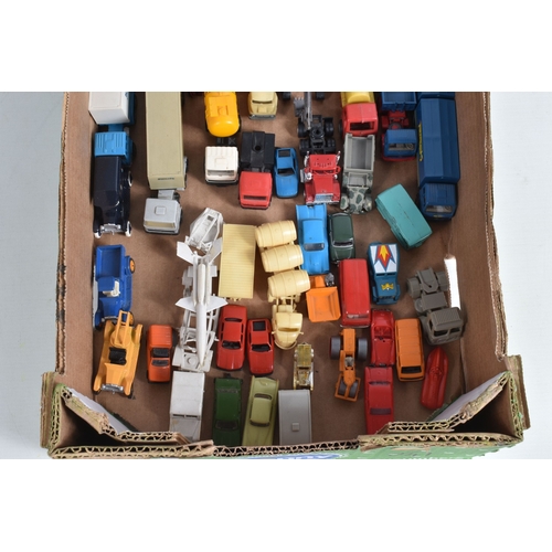 91 - A QUANTITY OF MAINLY UNBOXED AND ASSORTED DIECAST & PLASTIC VEHICLES, to include Wiking, Lima, Efsi,... 