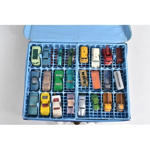 92 - A MATCHBOX COLLECTORS CARRY CASE, No.41, containing 48 Matchbox 1-75 series regular wheels models, t... 