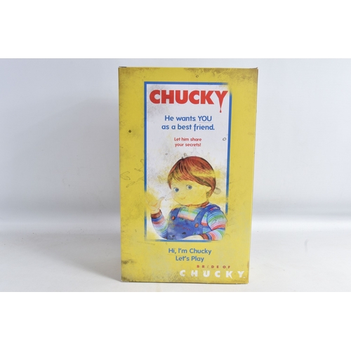 97 - A SEALED BOXED MEZCO TOYZ BRIDE OF CHUCKY EVIL CHUCKY DOLL, He wants YOU for a best friend, asst. 78... 