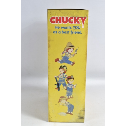97 - A SEALED BOXED MEZCO TOYZ BRIDE OF CHUCKY EVIL CHUCKY DOLL, He wants YOU for a best friend, asst. 78... 