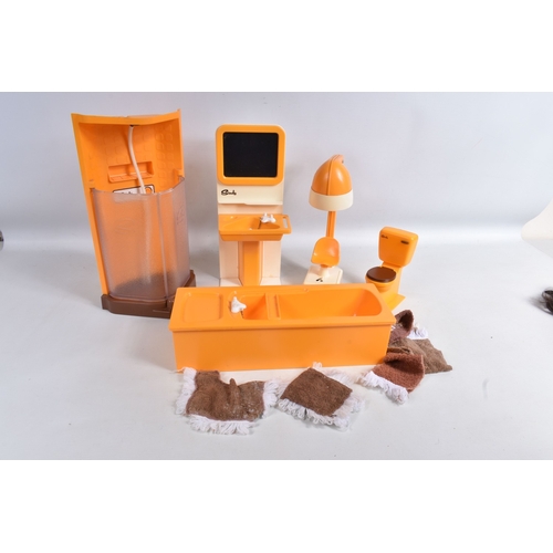 191 - A COLLECTION OF UNBOXED ASSORTED PEDIGREE SINDY DOLLS, FURNITURE AND ACCESSORIES, includes six dolls... 