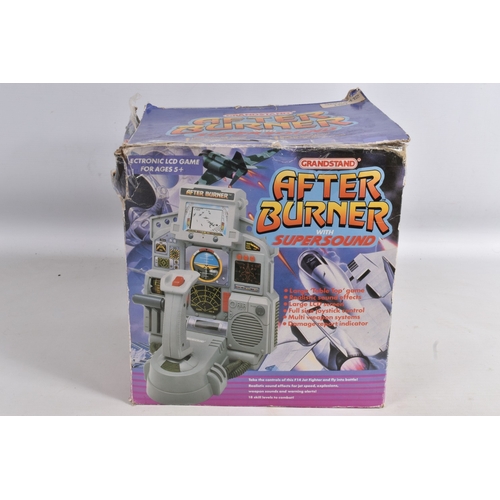 193 - A VARIETY OF BOXED TOYS, to include a 1987 Sega Grandstand After Burner with box, untested, a boxed ... 