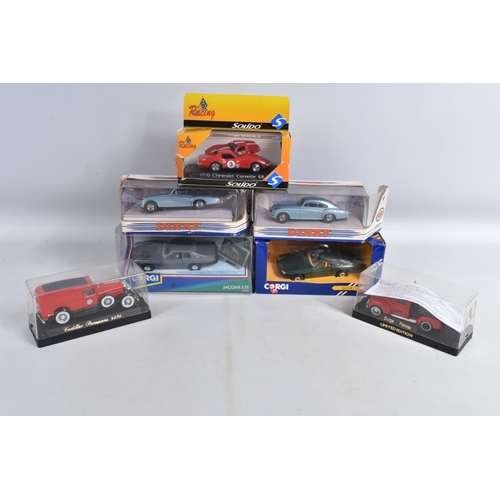 194 - A COLLECTION OF VARIOUS SCALE BOXED AND UNBOXED MODERN DIECAST VEHICLES, to include boxed Corgi, Lle... 