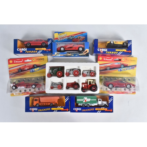 200 - A LARGE QUANTITY OF UNBOXED ASSORTED PLAYWORN DIECAST AND PLASTIC VEHICLES, to include Corgi, Matchb... 
