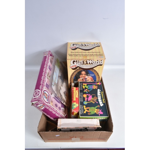 202 - A COLLECTION OF 1960'S/1970'S PLASTIC AND VINYL DOLLS, FURNITURE AND ACCESSORIES, to include boxed D... 