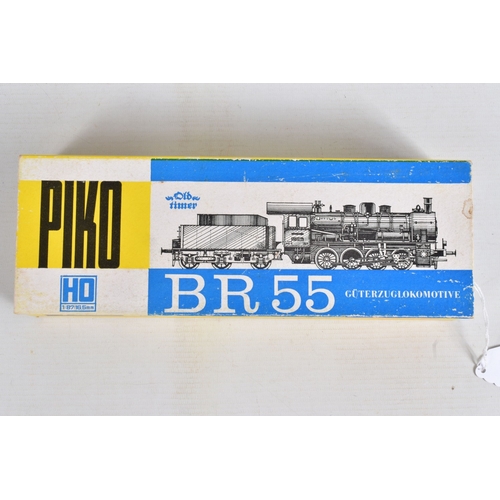 232 - A BOXED PIKO HO GAUGE FREIGHT TRAIN SET, comprising class BR38 locomotive and tender No.38 234, D.R.... 
