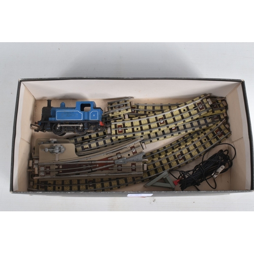 235 - A BOXED HORNBY DUBLO 2-6-4 TANK PASSENGER SET, No.EDP13, comprising class 4MT Standard Tank No.80054... 