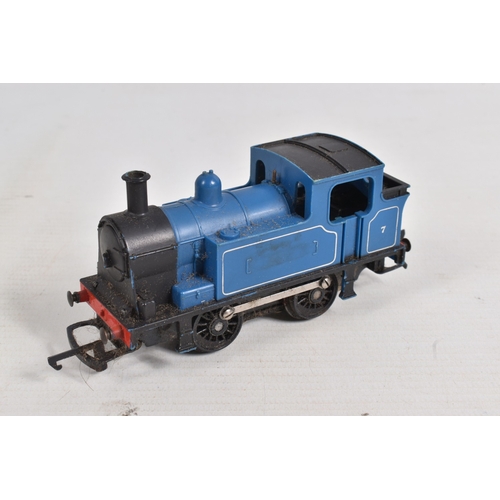 235 - A BOXED HORNBY DUBLO 2-6-4 TANK PASSENGER SET, No.EDP13, comprising class 4MT Standard Tank No.80054... 