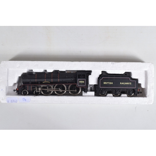 242 - A BOXED HORNBY RAILWAYS OO GAUGE THE BLUE HIGHLANDER TRAIN SET, No.R1101, appears largely complete w... 